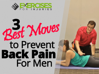 3 Best Moves to Prevent Back Pain For Men