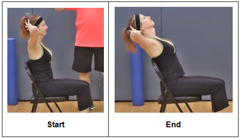 Chair Arch- Neck and Shoulder Pain-relieving Exercises