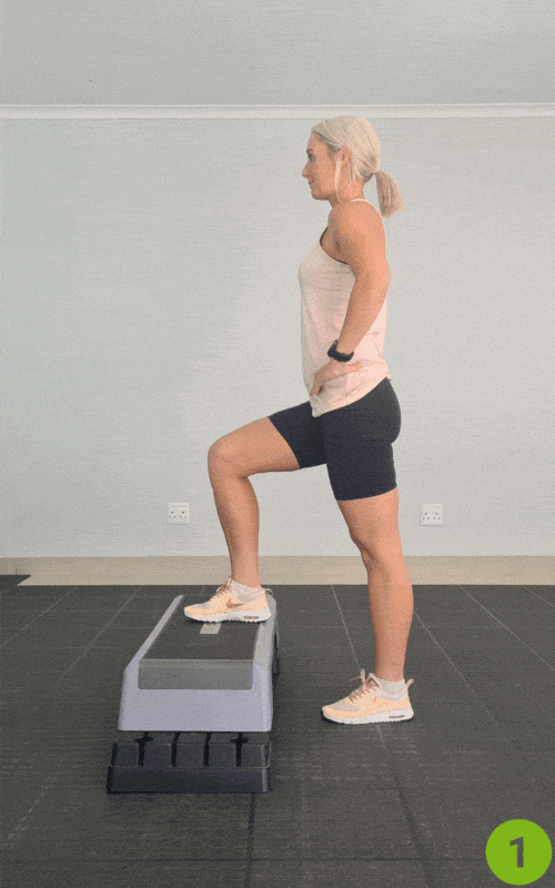 Step Ups - how to fix a saggy butt