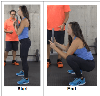 Bodyweight Squat with Weight
