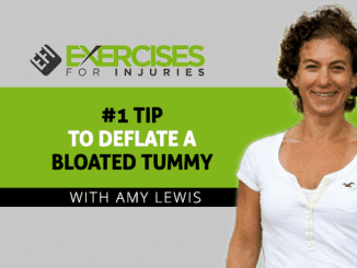 #1 Tip To Deflate A Bloated Tummy