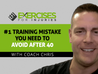 #1 Training Mistake You Need To Avoid After 40