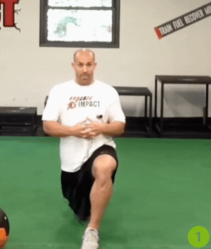 90-90 Inline Chop- exercises for mid section