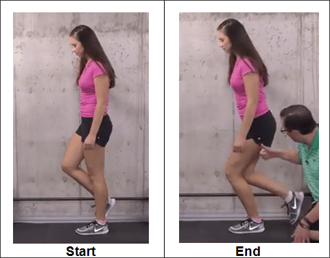 Single Leg Squat - eliminate knee pain