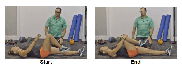 Knee-to-Chest Exercise