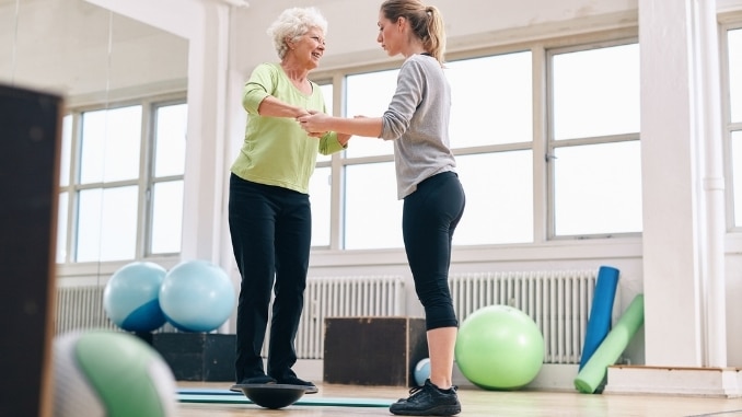 balance training is important as you age
