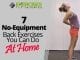 7 No-Equipment Back Exercises You Can Do At Home