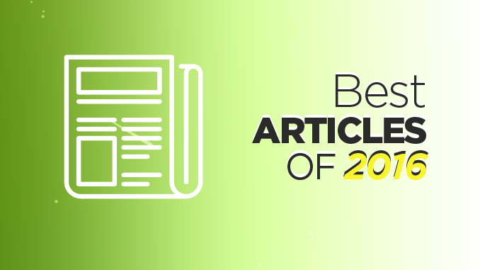 Best Articles for 2016