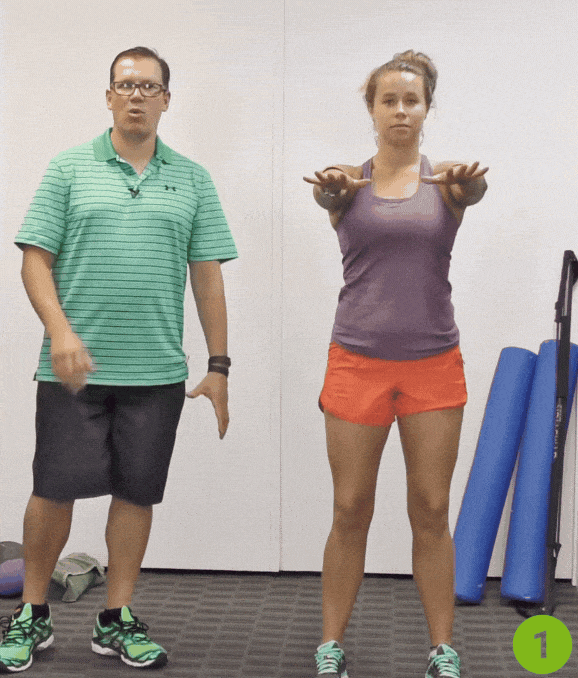 Quarter Squat Exercise - Hip Pain Exercises for Seniors