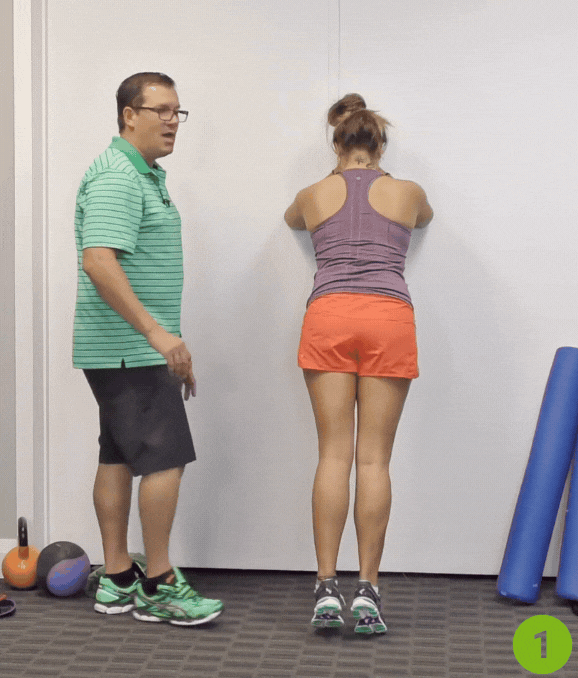Wall Plank With Leg Kicks - Hip Pain Exercises for Seniors