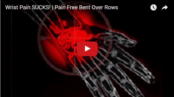 YT vid – Pain Free Bent Over Rows