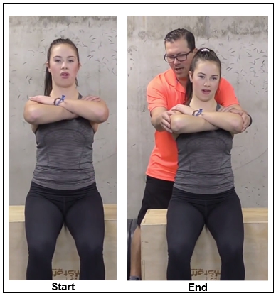 Seated Bench Partner With Crossed Arms