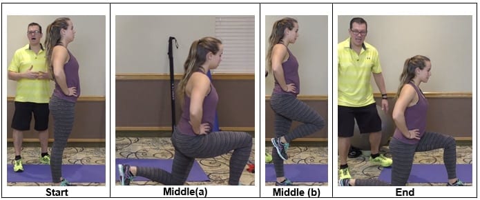 Front and Back Lunges