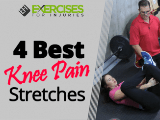 4 Best Knee Pain Stretches