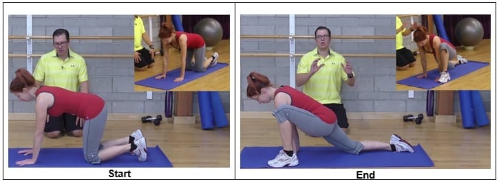 Big Lunge Pose - Yoga Poses for Hip Pain Relief