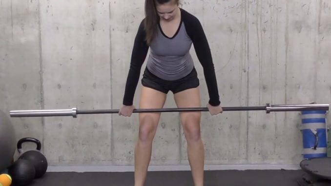 Bring the Bar Off the Floor With the Wrist-CrossFit barbell mistakes