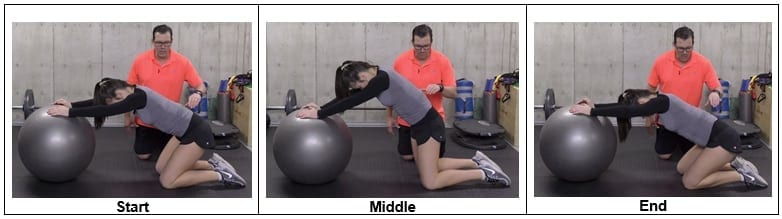 Hip Circles From the Ground - Back Pain Exercises For Pregnancy