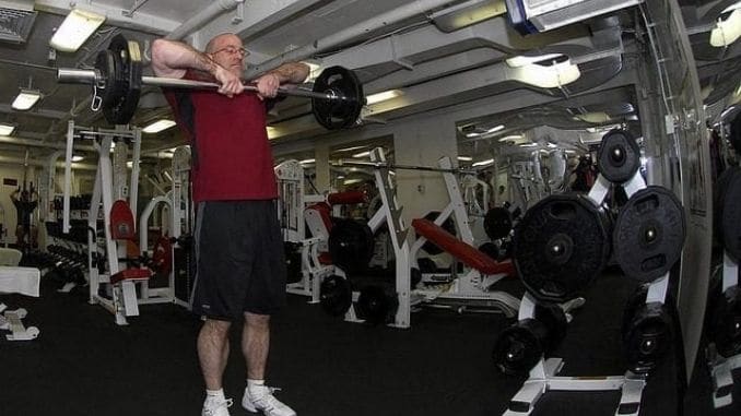 Shoulder Raises exercise - exercises that every senior should do regularly