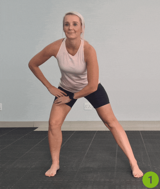 Side Lunge - How to Strengthen Hips