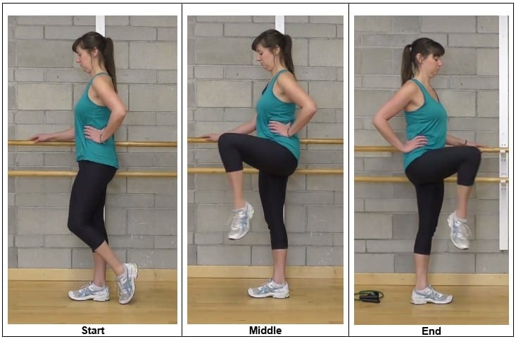 Standing Hip Circles - knee popping