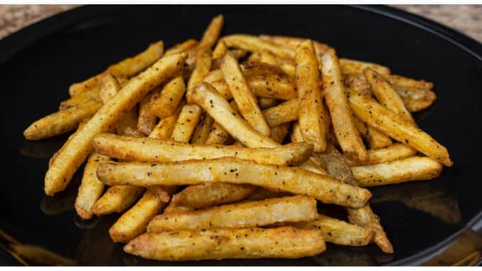 Baked French ‘Fries’- french fry alternative