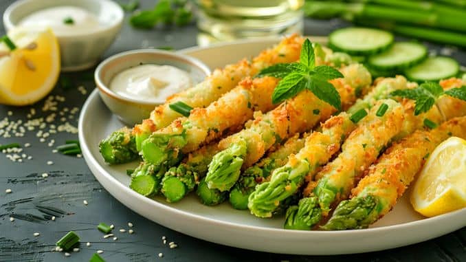 Asparagus ‘Fries’- french fry alternatives