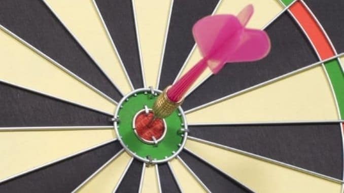 bullseye-dart - mindset strategies to achieve your health goals