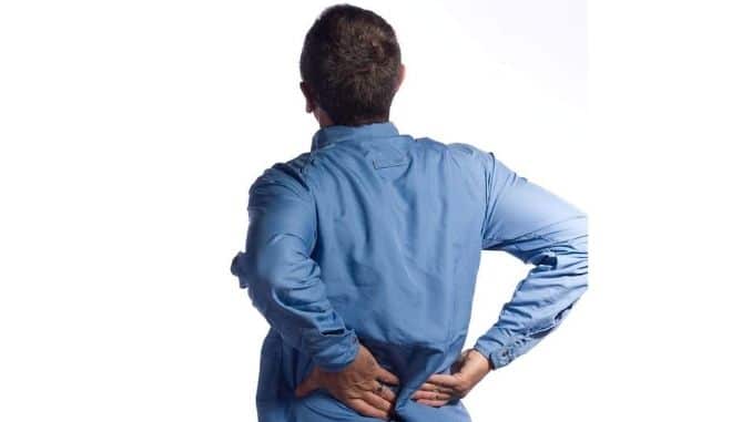 Man-With-Back-Pain - safe bending for back pain