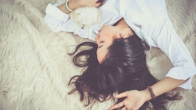 girl sleeping - Natural Solutions For Depression