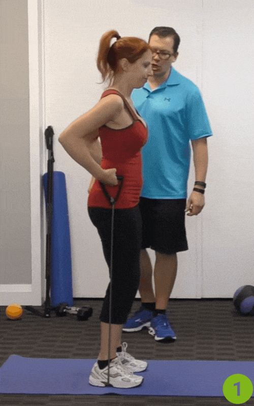 Half Squat - best knee strengthening exercises