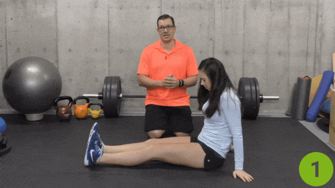 Seat Leg Raises - best knee strengthening exercises