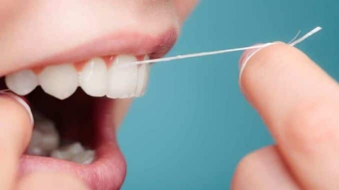 flossing for dental health