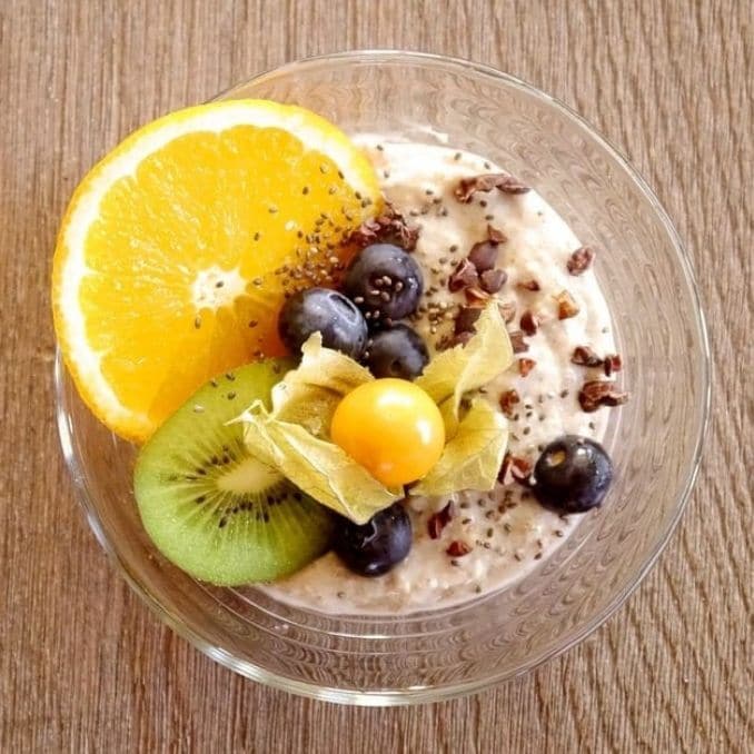 porridge-fruits