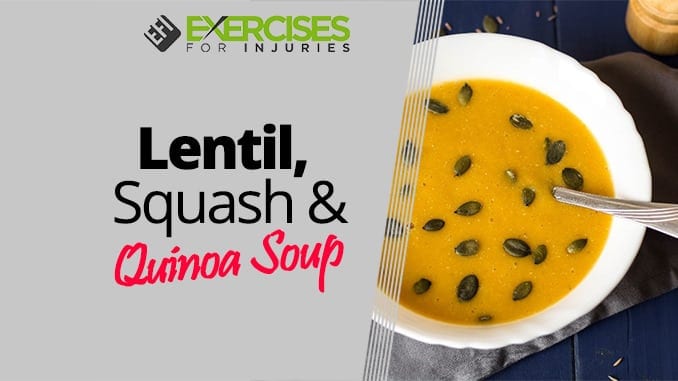 Lentil, Squash & Quinoa Soup