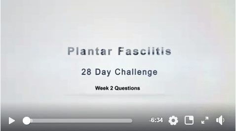 Plantar Fasciitis Relief – 28 Day Challenge Week 2
