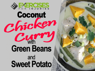 Coconut Chicken Curry with Green Beans and Sweet Potato