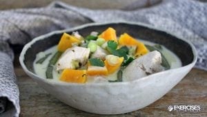 Coconut Chicken Curry with Sweet Potato and Green Beans - Exercises For
