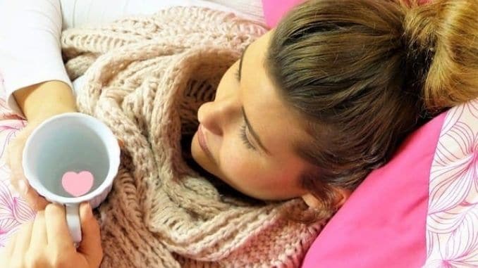 woman-chilling- natural ways to prevent the flu