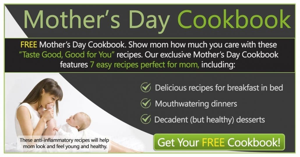 Promotional Blog Graphic for Mother’s Day Cookbook