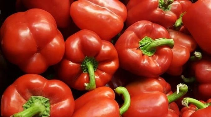 red bell peppers for immunity