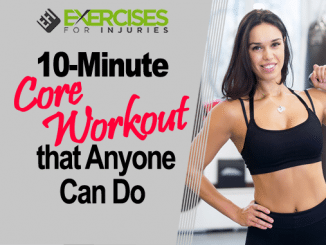 10-Minute Core Workout That Anyone Can Do