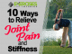 10 Ways to Relieve Joint Pain and Stiffness