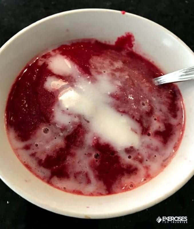 Beet Root and Coconut Milk Soup 4