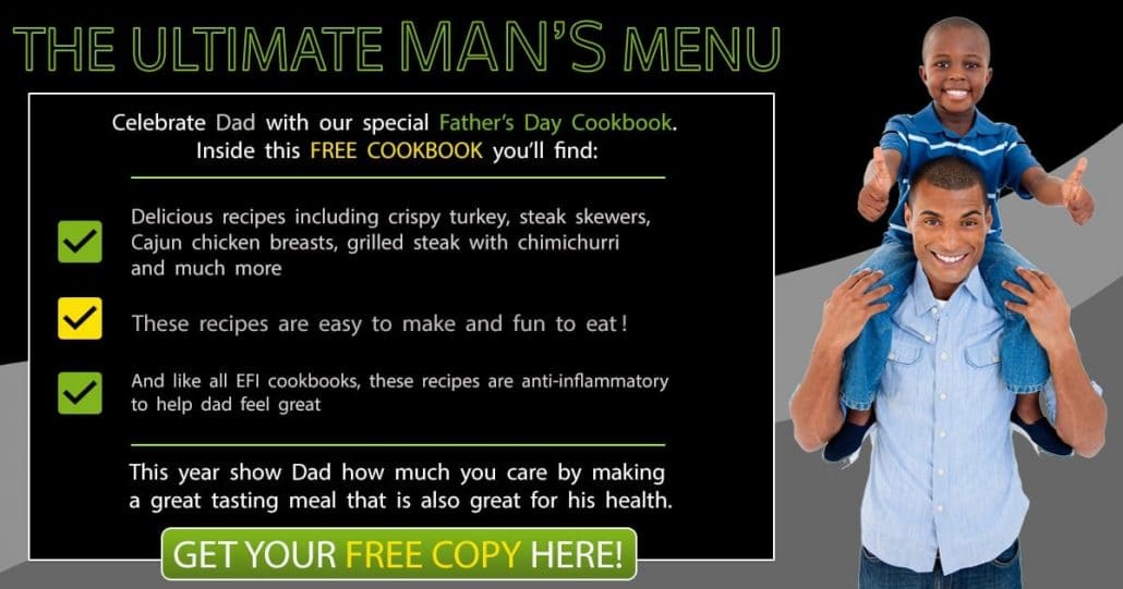 Promotional Blog Graphic for Father’s Day Cookbook