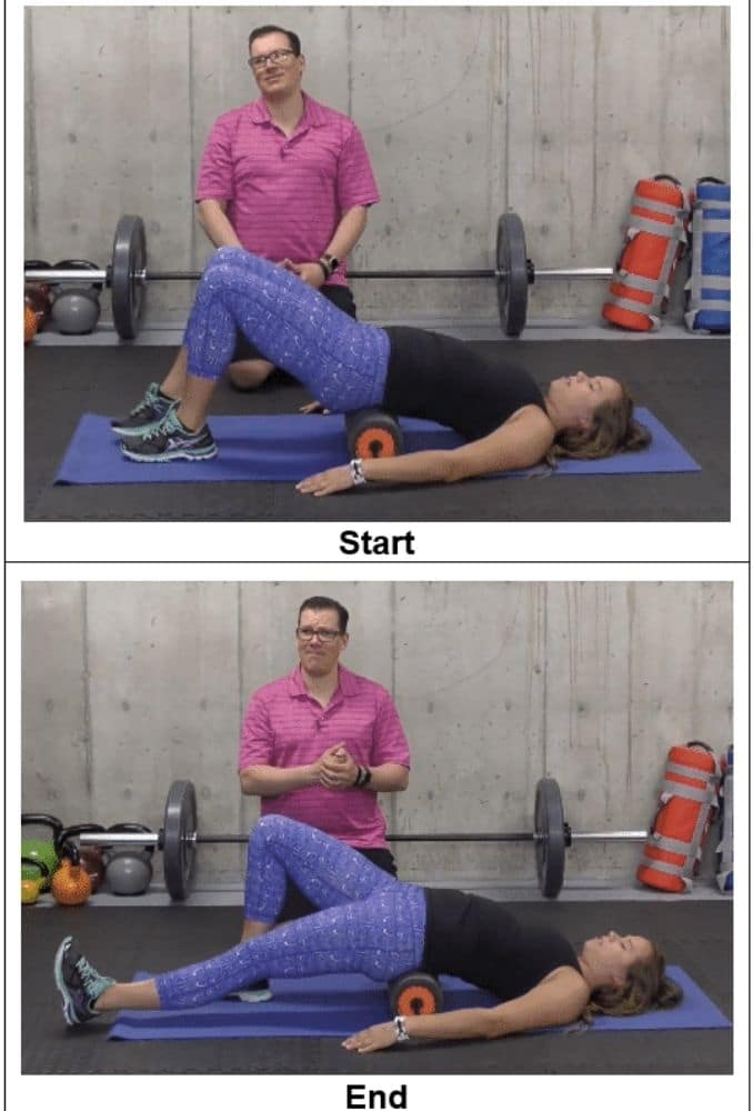 Bridging_Exercise_With_A_Foam_Roller