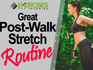 Great Post-Walk Stretch Routine
