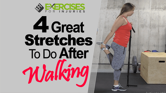 Great Post-Walk Stretch Routine