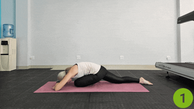 Pigeon Pose - psoas release stretch
