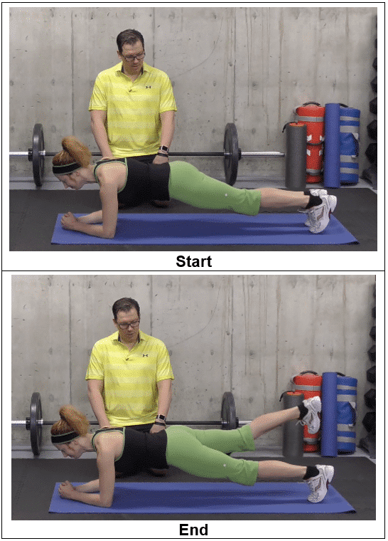 Plank Plank With Leg Kick - 4 Exercises to Fix Anterior Pelvic Tilt