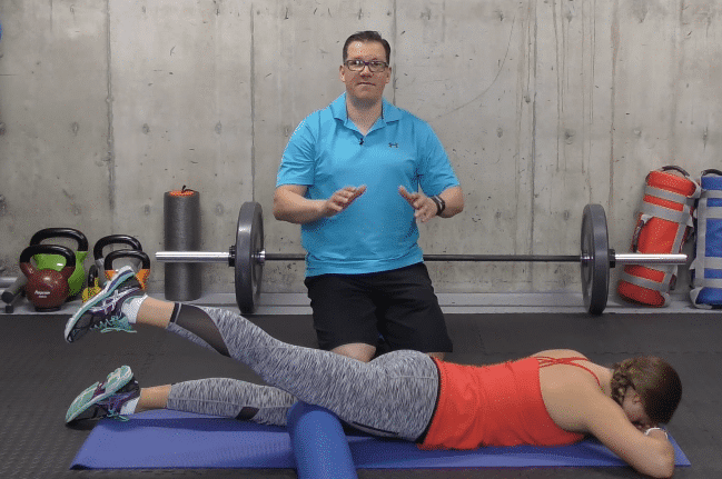 Prone Leg Back With Foam Roller - Easy Ways to Stretch the Psoas Muscle